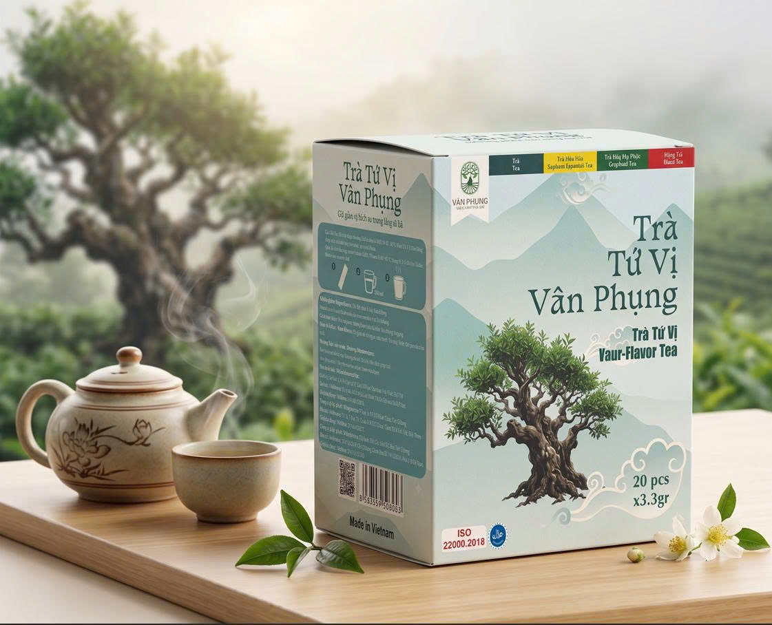 Trà Tứ Vị Vân Phụng